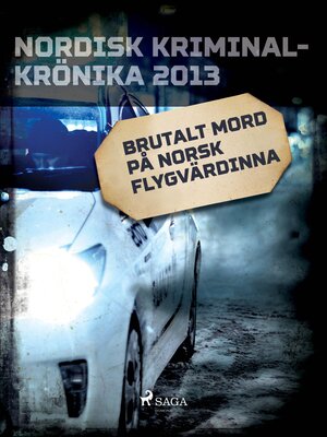 cover image of Brutalt mord på norsk flygvärdinna